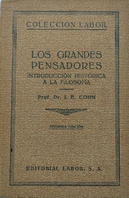 LOS GRANDES PENSADORES: INTRODUCCIÓN HISTÓRICA ...
