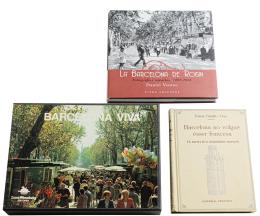 TRES LIBROS SOBRE BARCELONA