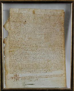 DOCUMENTO MANUSCRITO DEL SIGLO XVI