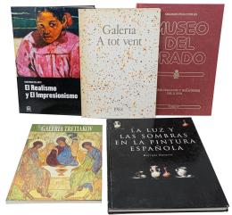 CINCO LIBROS DE ARTE