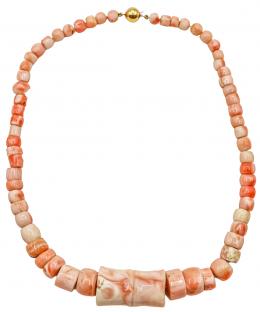 COLLAR DE CORAL ROSA