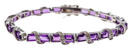 PULSERA CON AMATISTAS