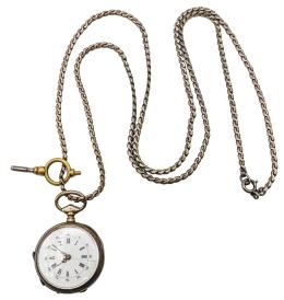 RELOJ DE BOLSILLO DAMA CON CADENA