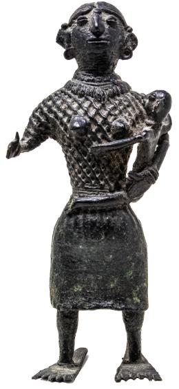 FIGURA DE BENIN (ACTUAL NIGERIA) DEL SIGLO XIX