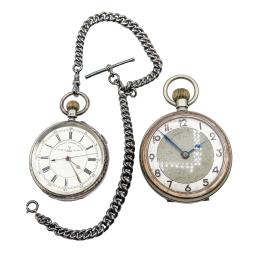 DOS RELOJES DE BOLSILLO DE MEDIADOS DEL S.XX