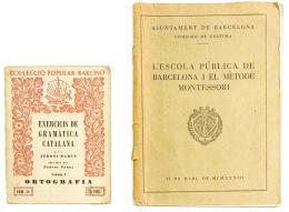 "L'ESCOLA PÚBLICA DE BERCELONA I EL MÈTODE MONTESSORI"