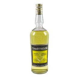 BOTELLA CHARTREUSE ETIQUETA AMARILLA