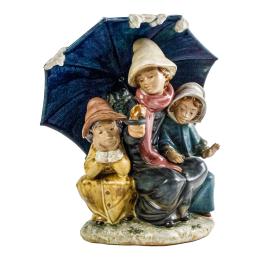 GRUPO DE PORCELANA LLADRÓ DEL ÚLTIMO CUARTO DE S. XX