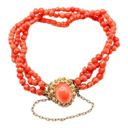 PULSERA DE CORAL DEL S.XIX