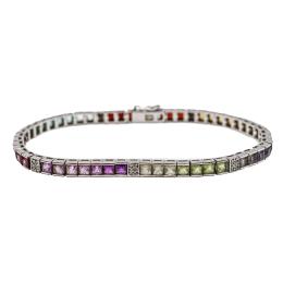 PULSERA RIVIERE MULTICOLOR