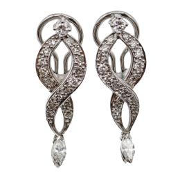 PENDIENTES CON DIAMANTES