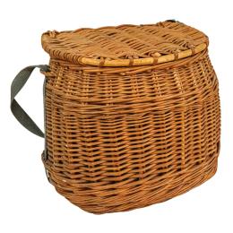 CESTA DE PESCADOR DE LA SEGUNDA MITAD DE SIGLO XX