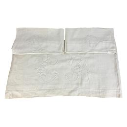 JUEGO DE CAMA DE MATRIMONIO DE PRINCIPIOS DEL SIGLO XX