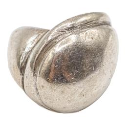 ANILLO BOMBÉ EN PLATA