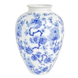 JARRÓN DE PORCELANA ALEMANA DE MEDIADOS DE SIGLO XX