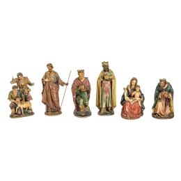 CONJUNTO DE FIGURAS DE PESEBRE DE MEDIADOS DEL S.XX