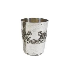 VASO DE PLATA DEL PRIMER TERCIO DE SIGLO XIX