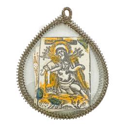 MEDALLÓN DEVOCIONAL DEL SIGLO XVIII