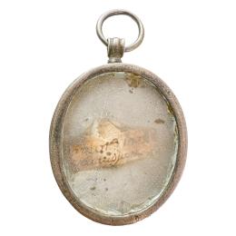 RELICARIO DE PLATA DEL SIGLO XVIII