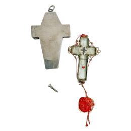 RELICARIO DE PLATA DEL SIGLO XVIII