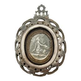 MEDALLON DEVOCIONAL DEL SIGLO XVIII