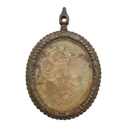 RELICARIO DE HIERRO FORJADO DEL SIGLO XVIII