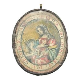 RELICARIO DE HIERRO FORJADO DEL SIGLO XVIII