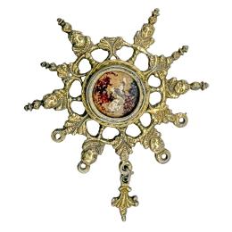 RELICARIO DE PLATA DEL SIGLO XVII