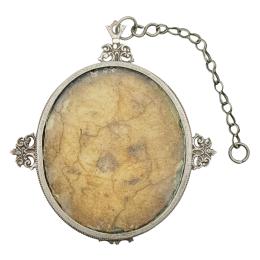 RELICARIO DE PLATA DE LA SEGUNDA MITAD DE S. XVIII