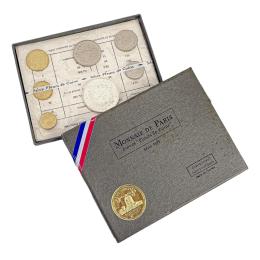 OCHO MONEDAS PARIS 1973