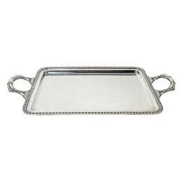 BANDEJA DE PLATA DE MEDIADOS DE SIGLO XX