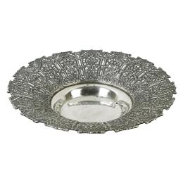 PLATO DE PLATA DE MEDIADOS DE SIGLO XX