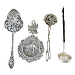 CONJUNTO DE PIEZAS EN PLATA