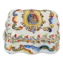 PEQUEÑA CAJITA EN PORCELANA DE MEDIADOS S. XX
