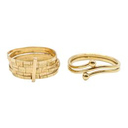 DOS ANILLOS DE ORO
