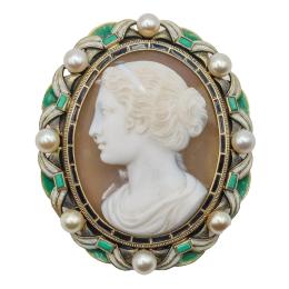 BROCHE COLGANTE CAMAFEO DE JAUME MERCADÉ