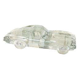 COCHE EN CRISTAL DEL ÚLTIMO CUARTO DEL SIGLO XX