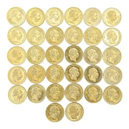 32 MONEDAS AUSTRÍACAS DE 1915