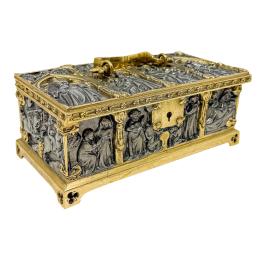 CAJA JOYERO ALEMANA DE FINALES DEL S.XX