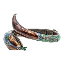 BRAZALETE SERPIENTE CON ESMALTES