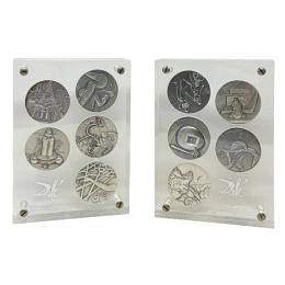 COLECCIIÓN MEDALLAS DALÍ LOS DIEZ MANDAMIENTOS