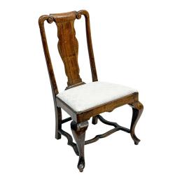 SILLA ESTILO REINA ANA DEL PRIMER TERCIO DE SIGLO XX