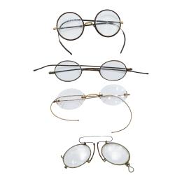 CUATRO GAFAS DE PRINCIPIOS DEL S.XX