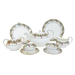 JUEGO DE TÉ EN LOZA INGLESA