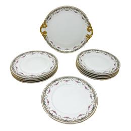 SERVICIO DE POSTRE DE LIMOGES, MEDIADOS S.XX