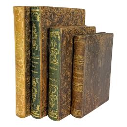 CUATRO LIBROS DE MEDIADOS DEL SIGLO XIX