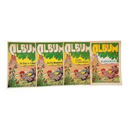CUATRO ALBUMS DE CROMOS