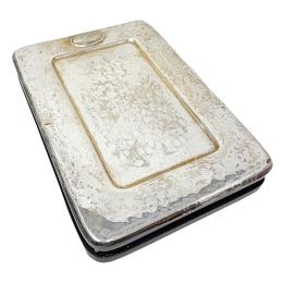 LIBRETA CON TAPAS DE PLATA DEL ÚLTIMO CUARTO DE S. XX