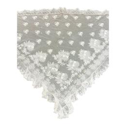 MANTILLA BLANCA DEL PRIMER TERCIO DEL S.XX