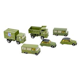 LOTE DE COCHES Y CAMIONES DE LOS AÑOS 70
